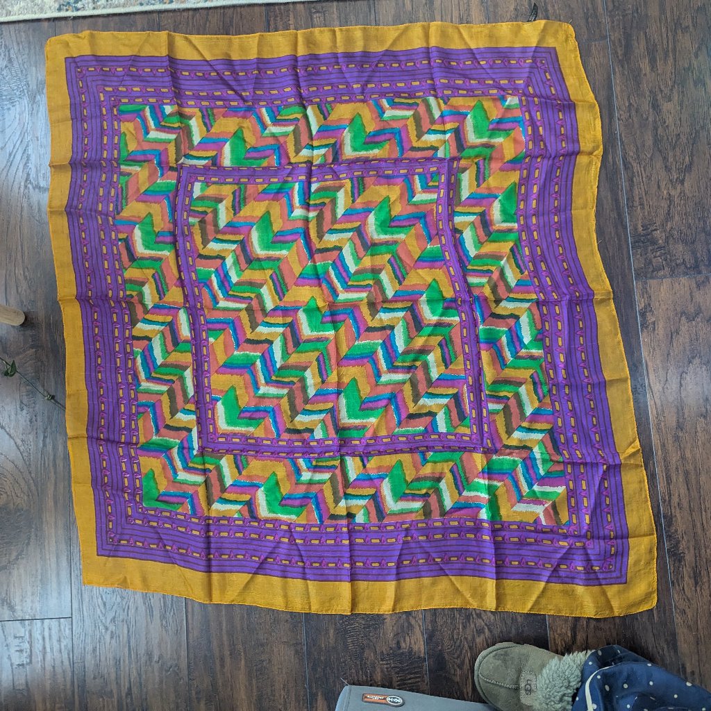 100 Silk Scarf